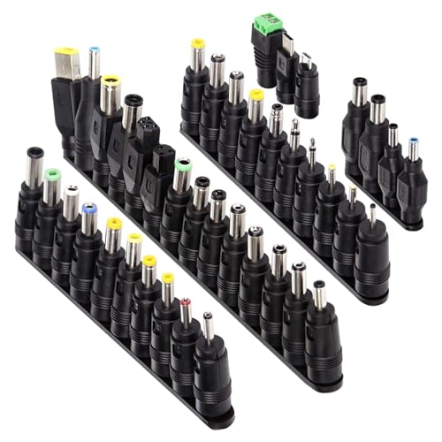 LUOFENG 41-teiliges Laptop Netzteil Set DC5521 5525-Stecker Konverter Für Reparatur Und Projekte von LUOFENG