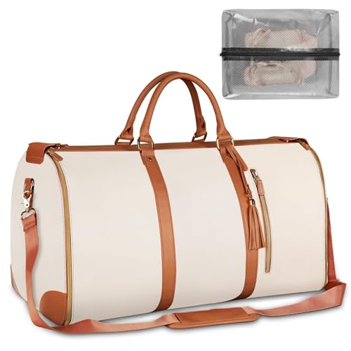 LUOFENG Anzugtasche Aus Leder Für Reisen Mann Und Frau Faltbar Kleidersack Gepäck Reisetaschen Tasche Für Jacken Schuhe Wochenenden Taschenorganisatoren von LUOFENG