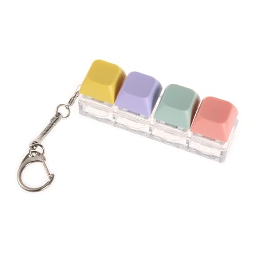 LUOFENG Keychain,Switches Keycap Key Chain Fidget Keyboard Clicker Mechanical Switch Stress Relief Keychain for Men Women LUOFENG Keychain,Switches Keycap Key Chain Fidget Keyboard Clicker Mechanical Switch Stress Relief Keychain for Men Women von LUOFENG