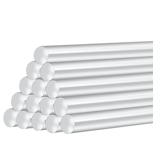 50 Stück Durchsichtig Heißklebestifte 7 x 100 mm, Klebestick zum DIY und Reparieren, Extra Power Klebstoff für Heißklebepistolen von LUOHONG