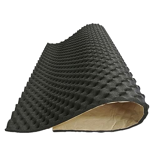 DäMmmatte Auto 1 Stück Car Studio Akustik-Auto-Anti-Thermalwellen-Schaumschalldämpfer, Auto-Akustikschaum-Isoliermatte(100x50x2cm) von LUOKEKE