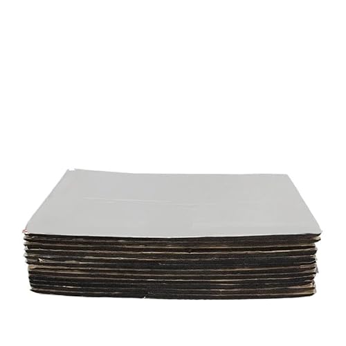 DäMmmatte Auto 5/10/20 Blatt Schalldämpfer, Wärmedämmmatte, Auto-Schallschutz, dämmende Isolierung, 5 mm(20PC) von LUOKEKE