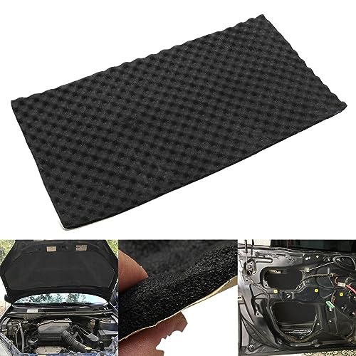 DäMmmatte Auto 50*100 cm 20mm Auto Sound Heißer Deadener Matte Lärm Beweis Motorhaube Isolierung Trittschalldämmung Haube Motor Firewall Wärme schaum Baumwolle Aufkleber(2pcs) von LUOKEKE