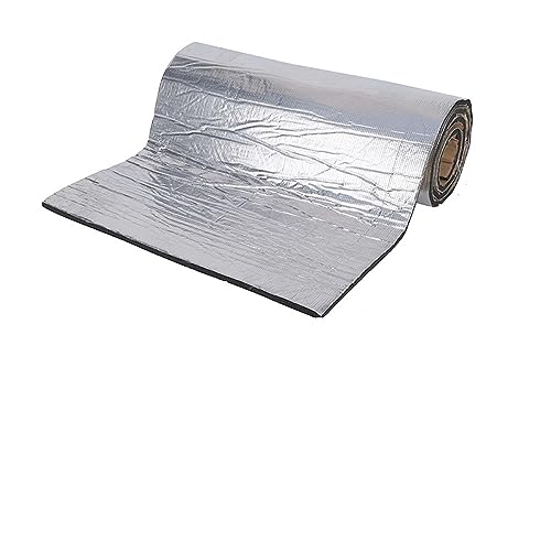 DäMmmatte Auto 50x200cm 5/10mm Auto Akustische Thermische Sound Deadener Matte Schallschutz Wand Panels Deadening lärm Isolierung Matten(200x50x5mm A) von LUOKEKE