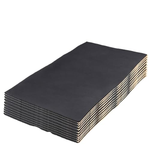 DäMmmatte Auto 9/18/27X 30*50cm 3/8/10mm Auto Sound Wärmedämmung Baumwolle Matten motor Motorhaube Trittschalldämmung Lärm Proofing Deadener Pads(9 30x50x1cm) von LUOKEKE