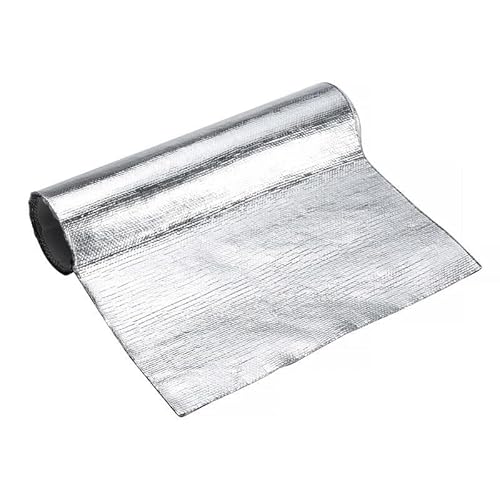 DäMmmatte Auto Auto-Hitzeschutzfolie, Isoliermatte, selbstklebende Aluminiumfolie(90cmx120cm) von LUOKEKE