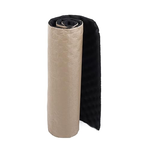 DäMmmatte Auto Auto Studio Sound Akustische Absorption Hitzebeständige Welle Schaum Deadener Schallschutz Baumwolle Isolierung Matte Haube Schalldämmung(2cmx50cmx200cm) von LUOKEKE