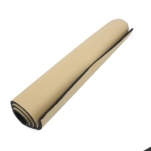DäMmmatte Auto Hohe Temperaturbeständigkeit, thermische Wärmeisolierung, stark klebend, nicht brennbar, flammhemmende Matte, Zubehör, Auto-Set(5mmx50cmx80cm) von LUOKEKE