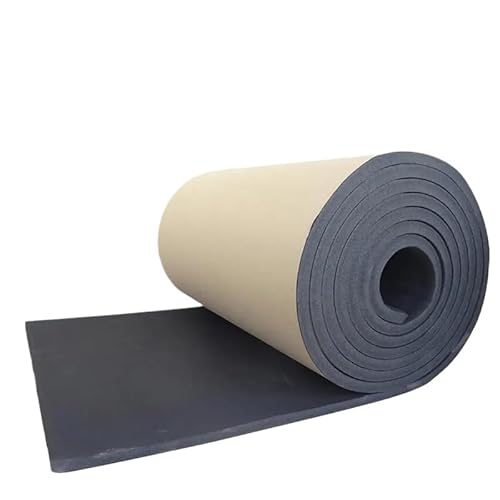 DäMmmatte Auto Selbstklebende Wärmedämmung, 100 x 50 cm, akustische Isolierung aus Gummischaum, for Autodach, Kofferraum, Motorhaube, Fahrgestell, Tür, Innenwand(15MM) von LUOKEKE