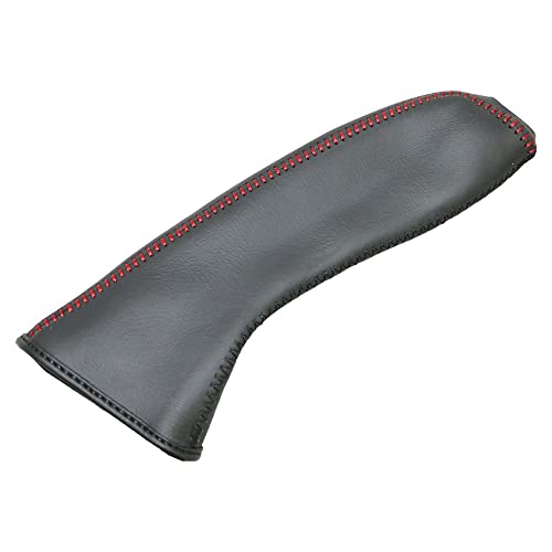 LUOKEKE Handbremse SchutzhüLle Autohandbremsabdeckungen Fall Fit verwendet for Gebrauch for Kia Sportage R 2011-2016 Auto Styling echte Lederhandbremse-Griffe Abdeckung Handbremse Abdeckung(Red) von LUOKEKE