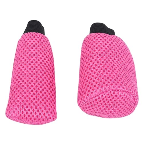 LUOKEKE Handbremse SchutzhüLle Verbesserte Universal Auto Manuelle Auto Getriebe Kopf Shift Shifter Knob Abdeckung Handbremse Abdeckungen Fall Schutz Zubehör Handbremse Abdeckung(Rose red) von LUOKEKE