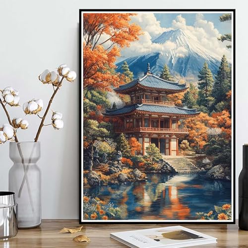 Diamond Painting Antike Gebäude Diamond Painting XXL 90x120cm, 5D Crystal Art Herbst Muster DIY Runden Steine Vollbohrer Mosaik Bastelset Erwachsene für Zimmer Deko Wohnzimmer, Geschenke -ly25082T5 Diamond Painting Antike Gebäude Diamond Painting XXL 90x120cm, 5D Crystal Art Herbst Muster DIY Runden Steine Vollbohrer Mosaik Bastelset Erwachsene für Zimmer Deko Wohnzimmer, Geschenke -ly25082T5 von LUOLYYEI