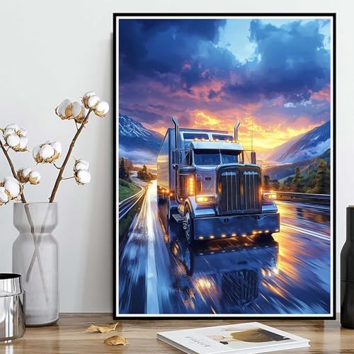 Diamond Painting Auto Diamond Painting XXL 60×80cm, 5D Crystal Art Landschaft Muster DIY Runden Steine Vollbohrer Mosaik Bastelset Erwachsene für Zimmer Deko Wohnzimmer, Geschenke -ly25082HS412 Diamond Painting Auto Diamond Painting XXL 60×80cm, 5D Crystal Art Landschaft Muster DIY Runden Steine Vollbohrer Mosaik Bastelset Erwachsene für Zimmer Deko Wohnzimmer, Geschenke -ly25082HS412 von LUOLYYEI
