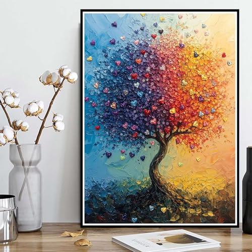 Diamond Painting Baum Diamond Painting XXL 30x40 cm, 5D Crystal Art Landschaft Muster DIY Runden Steine Vollbohrer Mosaik Bastelset Erwachsene für Zimmer Deko Wohnzimmer, Geschenke -ly25082B2K89 Diamond Painting Baum Diamond Painting XXL 30x40 cm, 5D Crystal Art Landschaft Muster DIY Runden Steine Vollbohrer Mosaik Bastelset Erwachsene für Zimmer Deko Wohnzimmer, Geschenke -ly25082B2K89 von LUOLYYEI