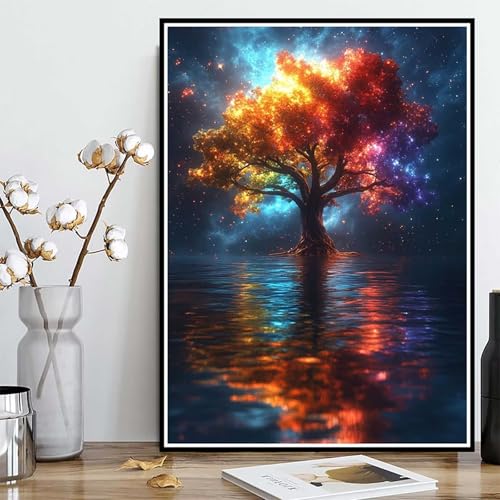 Diamond Painting Baum Diamond Painting XXL 90x120cm, 5D Crystal Art Sternenhimmel Muster DIY Runden Steine Vollbohrer Mosaik Bastelset Erwachsene für Zimmer Deko Wohnzimmer, Geschenke -ly2508203 Diamond Painting Baum Diamond Painting XXL 90x120cm, 5D Crystal Art Sternenhimmel Muster DIY Runden Steine Vollbohrer Mosaik Bastelset Erwachsene für Zimmer Deko Wohnzimmer, Geschenke -ly2508203 von LUOLYYEI