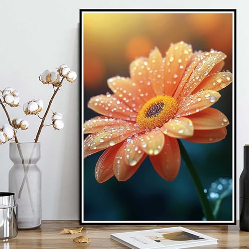 Diamond Painting Chrysantheme Diamond Painting XXL 40x50cm, 5D Crystal Art Pflanzen Muster DIY Runden Steine Vollbohrer Mosaik Bastelset Erwachsene für Zimmer Deko Wohnzimmer, Geschenke -ly25082F1 Diamond Painting Chrysantheme Diamond Painting XXL 40x50cm, 5D Crystal Art Pflanzen Muster DIY Runden Steine Vollbohrer Mosaik Bastelset Erwachsene für Zimmer Deko Wohnzimmer, Geschenke -ly25082F1 von LUOLYYEI