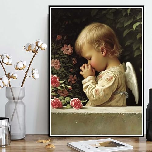 Diamond Painting Engel Diamond Painting XXL 100×135cm, 5D Crystal Art Rose Muster DIY Runden Steine Vollbohrer Mosaik Bastelset Erwachsene für Zimmer Deko Wohnzimmer, Geschenke für Frauen -ly2508281 Diamond Painting Engel Diamond Painting XXL 100×135cm, 5D Crystal Art Rose Muster DIY Runden Steine Vollbohrer Mosaik Bastelset Erwachsene für Zimmer Deko Wohnzimmer, Geschenke für Frauen -ly2508281 von LUOLYYEI