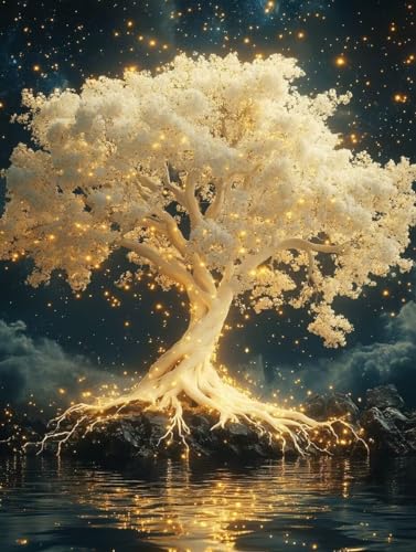 Diamond Painting Erwachsene, Diamond Painting Baum des Lebens Crystal Art Landschaft Muster 5D DIY Diamant Malerei Cross Stitch Stickerei Basteln Erwachsene Set, Deko Wohnzimmer 100x135 cm -ly25082J4 Diamond Painting Erwachsene, Diamond Painting Baum des Lebens Crystal Art Landschaft Muster 5D DIY Diamant Malerei Cross Stitch Stickerei Basteln Erwachsene Set, Deko Wohnzimmer 100x135 cm -ly25082J4 von LUOLYYEI