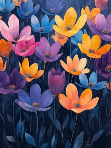 Diamond Painting Erwachsene, Diamond Painting Blumen Crystal Art Pflanzen Muster 5D DIY Diamant Malerei Cross Stitch Stickerei Basteln Erwachsene Set für Deko Wohnzimmer, Geschenke 50×70cm -ly2508238 Diamond Painting Erwachsene, Diamond Painting Blumen Crystal Art Pflanzen Muster 5D DIY Diamant Malerei Cross Stitch Stickerei Basteln Erwachsene Set für Deko Wohnzimmer, Geschenke 50×70cm -ly2508238 von LUOLYYEI