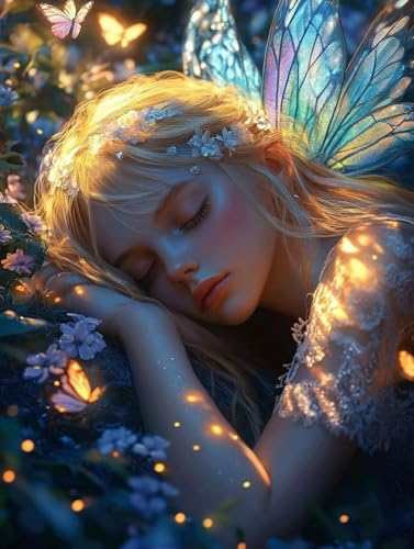 Diamond Painting Erwachsene, Diamond Painting Elf Crystal Art Frau Muster 5D DIY Diamant Malerei Cross Stitch Stickerei Basteln Erwachsene Set für Deko Wohnzimmer, Geschenke 90x120cm -ly25082RJ Diamond Painting Erwachsene, Diamond Painting Elf Crystal Art Frau Muster 5D DIY Diamant Malerei Cross Stitch Stickerei Basteln Erwachsene Set für Deko Wohnzimmer, Geschenke 90x120cm -ly25082RJ von LUOLYYEI