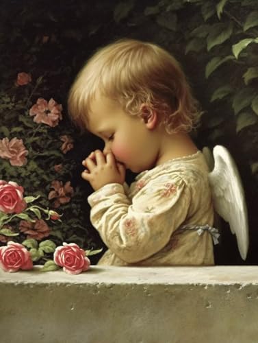 Diamond Painting Erwachsene, Diamond Painting Engel Crystal Art Rose Muster 5D DIY Diamant Malerei Cross Stitch Stickerei Basteln Erwachsene Set für Deko Wohnzimmer, Geschenke 50×70cm -ly2508259 Diamond Painting Erwachsene, Diamond Painting Engel Crystal Art Rose Muster 5D DIY Diamant Malerei Cross Stitch Stickerei Basteln Erwachsene Set für Deko Wohnzimmer, Geschenke 50×70cm -ly2508259 von LUOLYYEI