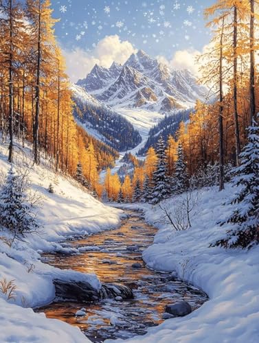 Diamond Painting Erwachsene, Diamond Painting Herbst Crystal Art Berg Muster 5D DIY Diamant Malerei Cross Stitch Stickerei Basteln Erwachsene Set für Deko Wohnzimmer, Geschenke 100x135cm -ly25082Q7 Diamond Painting Erwachsene, Diamond Painting Herbst Crystal Art Berg Muster 5D DIY Diamant Malerei Cross Stitch Stickerei Basteln Erwachsene Set für Deko Wohnzimmer, Geschenke 100x135cm -ly25082Q7 von LUOLYYEI