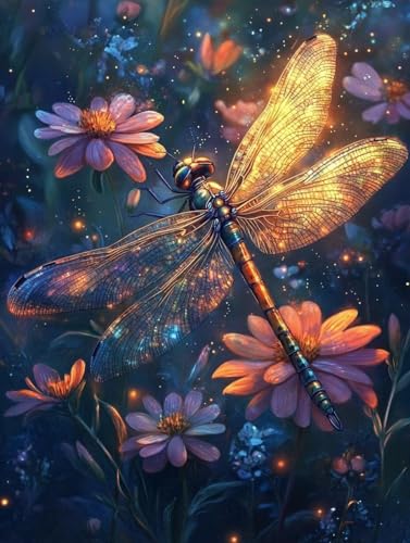 Diamond Painting Erwachsene, Diamond Painting Libelle Crystal Art Blumen Muster 5D DIY Diamant Malerei Cross Stitch Stickerei Basteln Erwachsene Set für Deko Wohnzimmer, Geschenke 90×120cm -ly25082I5 Diamond Painting Erwachsene, Diamond Painting Libelle Crystal Art Blumen Muster 5D DIY Diamant Malerei Cross Stitch Stickerei Basteln Erwachsene Set für Deko Wohnzimmer, Geschenke 90×120cm -ly25082I5 von LUOLYYEI