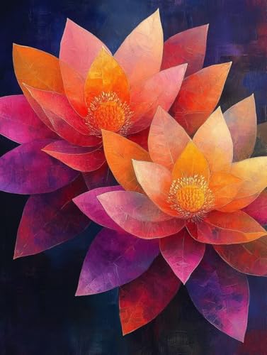 Diamond Painting Erwachsene, Diamond Painting Lotus Crystal Art Blume Muster 5D DIY Diamant Malerei Cross Stitch Stickerei Basteln Erwachsene Set für Deko Wohnzimmer, Geschenke 30x40 cm -ly25082J9 Diamond Painting Erwachsene, Diamond Painting Lotus Crystal Art Blume Muster 5D DIY Diamant Malerei Cross Stitch Stickerei Basteln Erwachsene Set für Deko Wohnzimmer, Geschenke 30x40 cm -ly25082J9 von LUOLYYEI