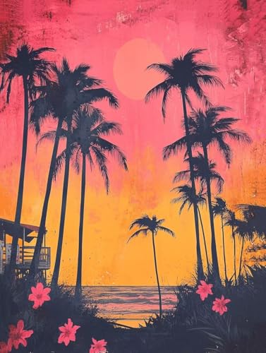 Diamond Painting Erwachsene, Diamond Painting Strand Crystal Art Baum Muster 5D DIY Diamant Malerei Cross Stitch Stickerei Basteln Erwachsene Set für Deko Wohnzimmer, Geschenke 30x40 cm -ly2508281 von LUOLYYEI