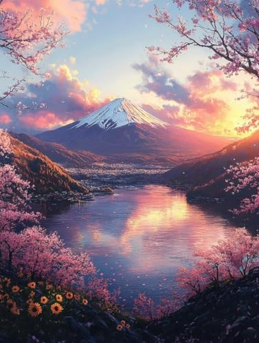 Diamond Painting Erwachsene, Diamond Painting Vulkan Fuji Crystal Art Landschaft Muster 5D DIY Diamant Malerei Cross Stitch Stickerei Basteln Erwachsene Set für Deko Wohnzimmer 40x50cm -ly25082K7 Diamond Painting Erwachsene, Diamond Painting Vulkan Fuji Crystal Art Landschaft Muster 5D DIY Diamant Malerei Cross Stitch Stickerei Basteln Erwachsene Set für Deko Wohnzimmer 40x50cm -ly25082K7 von LUOLYYEI