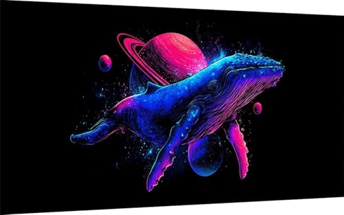 Diamond Painting Erwachsene, Diamond Painting Wal Crystal Art Planet Muster 5D DIY Diamant Malerei Cross Stitch Stickerei Basteln Erwachsene Set für Deko Wohnzimmer, Geschenke 80x160cm -ly2507XM von LUOLYYEI