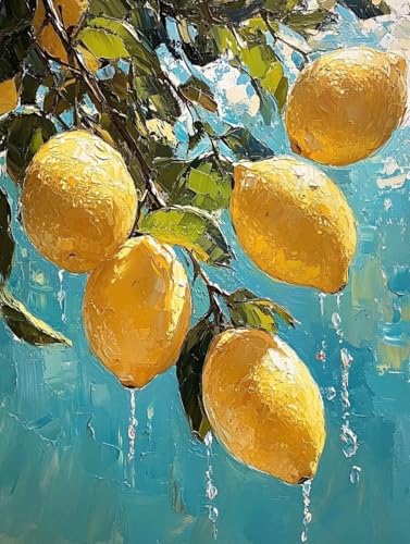 Diamond Painting Erwachsene, Diamond Painting Zitrone Crystal Art Obst Muster 5D DIY Diamant Malerei Cross Stitch Stickerei Basteln Erwachsene Set für Deko Wohnzimmer, Geschenke 50x70cm -ly2508257 Diamond Painting Erwachsene, Diamond Painting Zitrone Crystal Art Obst Muster 5D DIY Diamant Malerei Cross Stitch Stickerei Basteln Erwachsene Set für Deko Wohnzimmer, Geschenke 50x70cm -ly2508257 von LUOLYYEI