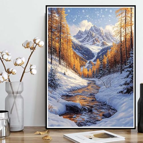 Diamond Painting Herbst Diamond Painting XXL 50x70cm, 5D Crystal Art Berg Muster DIY Runden Steine Vollbohrer Mosaik Bastelset Erwachsene für Zimmer Deko Wohnzimmer, Geschenke für Frauen -ly25082PC Diamond Painting Herbst Diamond Painting XXL 50x70cm, 5D Crystal Art Berg Muster DIY Runden Steine Vollbohrer Mosaik Bastelset Erwachsene für Zimmer Deko Wohnzimmer, Geschenke für Frauen -ly25082PC von LUOLYYEI