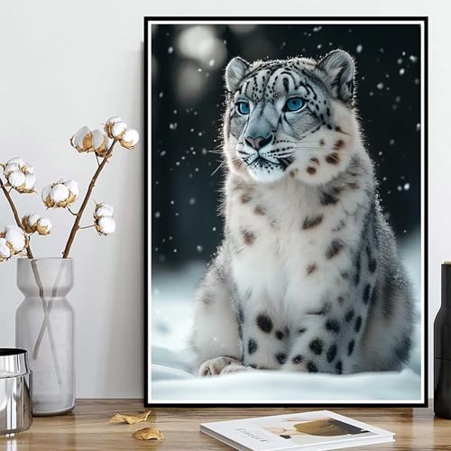 Diamond Painting Leopard Diamond Painting XXL 30x40 cm, 5D Crystal Art Tier Muster DIY Runden Steine Vollbohrer Mosaik Bastelset Erwachsene für Zimmer Deko Wohnzimmer, Geschenke für Frauen -ly25082T8 Diamond Painting Leopard Diamond Painting XXL 30x40 cm, 5D Crystal Art Tier Muster DIY Runden Steine Vollbohrer Mosaik Bastelset Erwachsene für Zimmer Deko Wohnzimmer, Geschenke für Frauen -ly25082T8 von LUOLYYEI