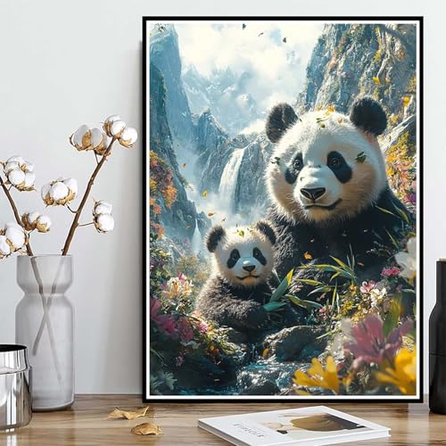 Diamond Painting Panda Diamond Painting XXL 30x40cm, 5D Crystal Art Stürze Muster DIY Runden Steine Vollbohrer Mosaik Bastelset Erwachsene für Zimmer Deko Wohnzimmer, Geschenke für Frauen -ly2508241 Diamond Painting Panda Diamond Painting XXL 30x40cm, 5D Crystal Art Stürze Muster DIY Runden Steine Vollbohrer Mosaik Bastelset Erwachsene für Zimmer Deko Wohnzimmer, Geschenke für Frauen -ly2508241 von LUOLYYEI