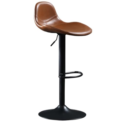 LUOQIANDEBB Bar StüHle Barstuhl, Modern, Einfach, Leicht, Luxuriös, Hoher Barhocker, Lift, Haushalts-Barhocker, Balkonhocker, Hoher Barstuhl Bar Chair (Color : Brown, Size : A) von LUOQIANDEBB