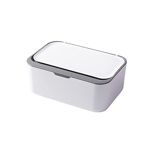 KosmetiktüCher Box Staubdichter Papierhandtuch Aufbewahrungsbox mit Deckel Desktop Couchtisch Pumpende Kasten Serviettenkasten Papiertuch Wasserdichte Aufbewahrungsbox Taschentuchbox ( Color : 03 ) von LUOSHUAI
