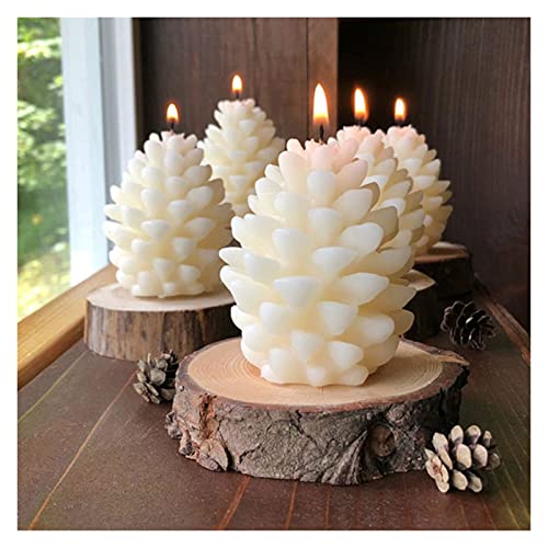 LUOSHUAI Bubble Kerze Kerzenform der Silikon 3D DIY. Handgemachte Kerzen Bienenwachs Pinecone Kerze, die Form Machen Kerzenform von LUOSHUAI