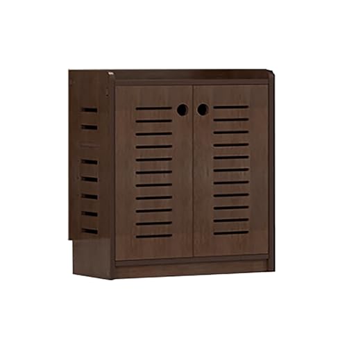 KARFER Router-Bit-Aufbewahrungsschrank, WLAN-Router-Aufbewahrungsschrankbox, Verstellbares Gestell, Unsichtbares Doppeldeck-Aufbewahrungsregal für Zuhause und Büro(Brown,80cm) von LUOWEIYA