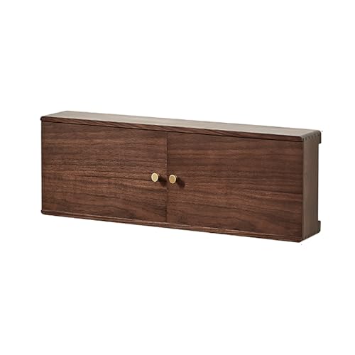LUOWEIYA Router-Aufbewahrungsbox, An Der Wand Montiertes Router-Regal, Multimedia-Versteckschrank, Dekorative Modem-Regal-Versteckabdeckung für Büro und Zuhause(48cm) von LUOWEIYA