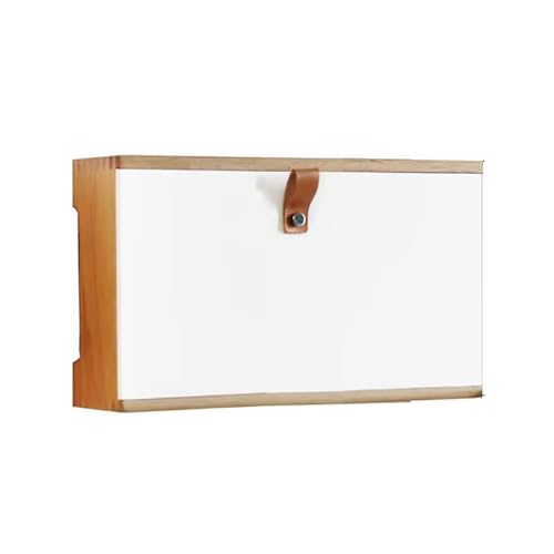 LUOWEIYA Router-WLAN-Schrank, Router-Regal-Wandhalterung, An Der Wand Montierbare Dekorative Modem-Regal-Versteckabdeckung, Medien-Aufbewahrungsbox für Zuhause und Büro(30cm) von LUOWEIYA