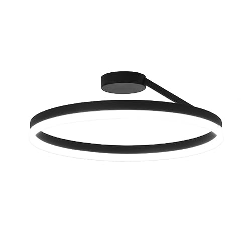 Deckenlampe Kreative Minimalistische Runde Deckenleuchte Moderne halb versenkte Led-Deckenleuchte Close To Ceiling Light Fixtures for Villa Western Restaurant Schlafzimmer Küche Eingangsbereich (Colo Deckenlampe Kreative Minimalistische Runde Deckenleuchte Moderne halb versenkte Led-Deckenleuchte Close To Ceiling Light Fixtures for Villa Western Restaurant Schlafzimmer Küche Eingangsbereich (Colo von LUOYAOB