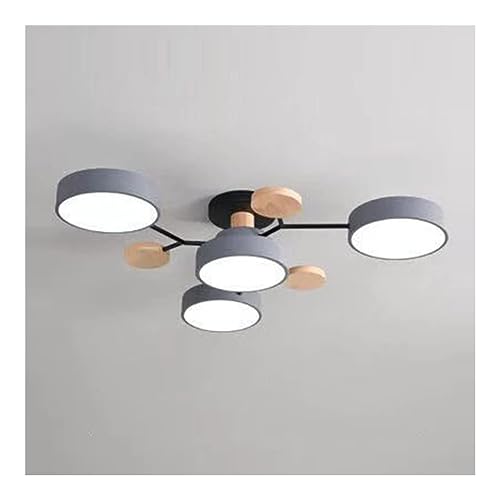 Deckenlampe Kreisförmige Moleküle Acryl LED Deckenleuchte Nordic Modern Semi Flush Mount Deckenleuchte Close To Ceiling Light Fixtures for Wohnzimmer, Esszimmer, Schlafzimmer, Flur, Küche (Color : G- von LUOYAOB