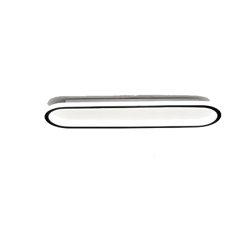 Deckenlampe Runde Ecke Lange Streifen-Deckenleuchte Moderne Minimalismus Led Deckenleuchte Close To Ceiling Light Fixtures for Garderobe Wohnzimmer Schlafzimmer Eingangsbereich Flur Küche ( Color : Bl von LUOYAOB