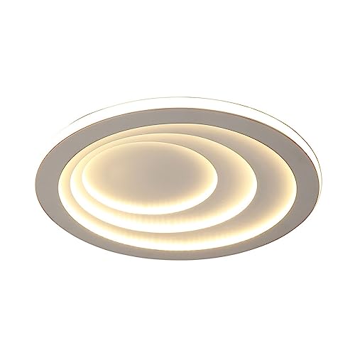LUOYAOB Runde Deckenleuchte Modern Minimalistisch Weie Acryl Flush Mount LED Deckenleuchte fr Wohnzimmer Schlafzimmer Balkon Korridor Gang Eingang von LUOYAOB