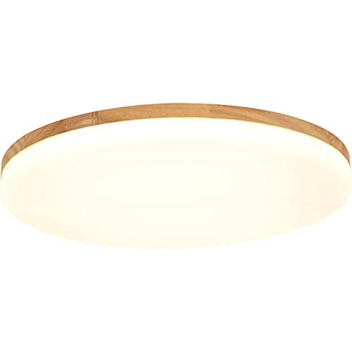 Deckenleuchte Wohnzimmerlampen Runde LED-Deckenleuchte aus massivem Holz, moderne nordische ultradünne Deckenleuchte, bündige Montage in der Nähe der Decke, Beleuchtungskörper for Schlafzimmer, Wohnzi Deckenleuchte Wohnzimmerlampen Runde LED-Deckenleuchte aus massivem Holz, moderne nordische ultradünne Deckenleuchte, bündige Montage in der Nähe der Decke, Beleuchtungskörper for Schlafzimmer, Wohnzi von LUOYAOB