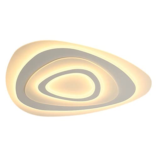 LUOYAOB Deckenleuchte Wohnzimmerlampen Moderne Minimalismus Acryl-Deckenleuchte Dreifarbige dimmbare LED-Deckenleuchte for Garderobe Korridor Schlafzimmer Küche Wohnzimmer Flur(50cm) von LUOYAOB