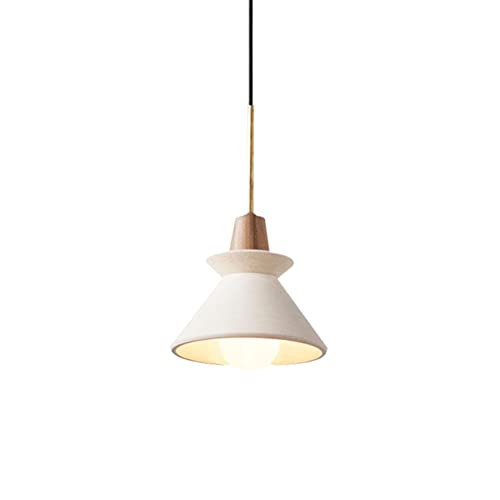 LUOYAOB Modern Pendelleuchte Zement Pendelleuchte leichte, nordische minimalistische hängende hängende leichte Decke Krorenleuchter for Restaurants Schlafzimmer Nacht(20cm/7.87IN) von LUOYAOB