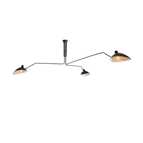 Modern Pendelleuchte Mid Century Duckbill Kronleuchter 3 / 6 Arm Zweig Rohr verstellbare Pendelleuchte Schwarz Schmiedeeisen Metall Deckenleuchte for Restaurant Korridor Schlafzimmer Bauernhaus ( Size Modern Pendelleuchte Mid Century Duckbill Kronleuchter 3 / 6 Arm Zweig Rohr verstellbare Pendelleuchte Schwarz Schmiedeeisen Metall Deckenleuchte for Restaurant Korridor Schlafzimmer Bauernhaus ( Size von LUOYAOB