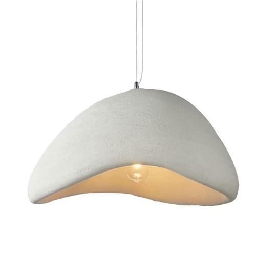 Modern Pendelleuchte Pendelleuchte, Bauernhaus-Dekor, verstellbarer Kronleuchter, modernes Restaurant, Hängeleuchte for Küche, Café, Waschbecken, Esszimmer, Bekleidungsgeschäft(A-White,30cm/11.8in) von LUOYAOB